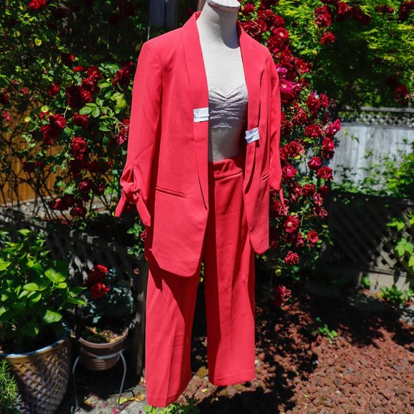 Express High Waisted Cropped Culottes - Picture 10 of 11